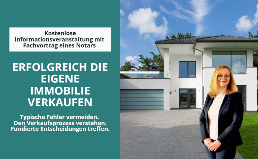 Einladung zur Veranstaltung "Erfolgreich die eigene Immobilie verkaufen"